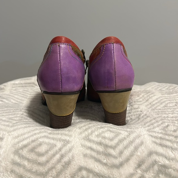 Beautiful multi coloured shoes size 40 - Picture 5 of 6